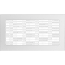 Камінна решітка біла 17x30 Kratki