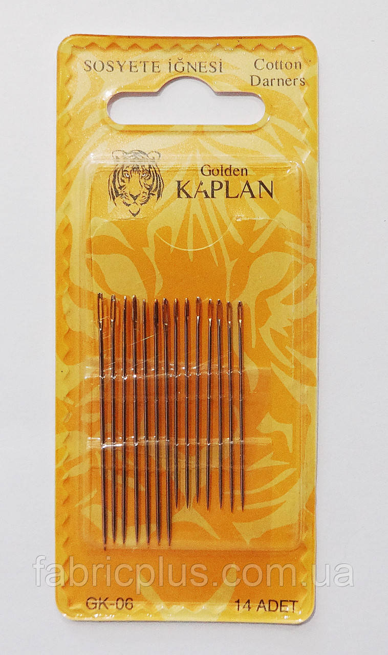 Голки для ручного шиття KAPLAN (14 голок)