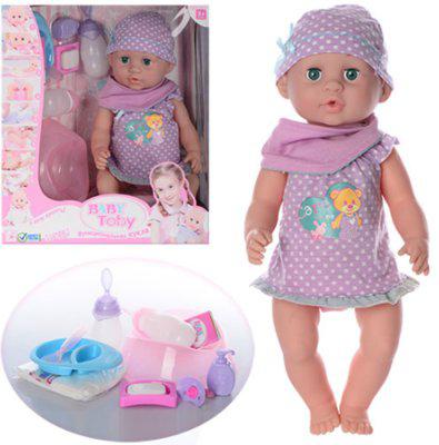 Лялька функціональна 30719 з горщиком і памперсом, фото 1