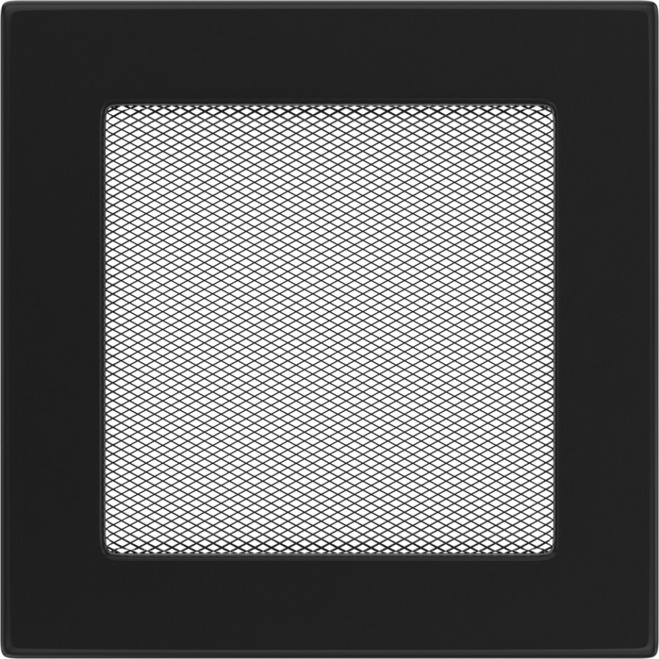 Камінна решітка чорна 17x17 Kratki