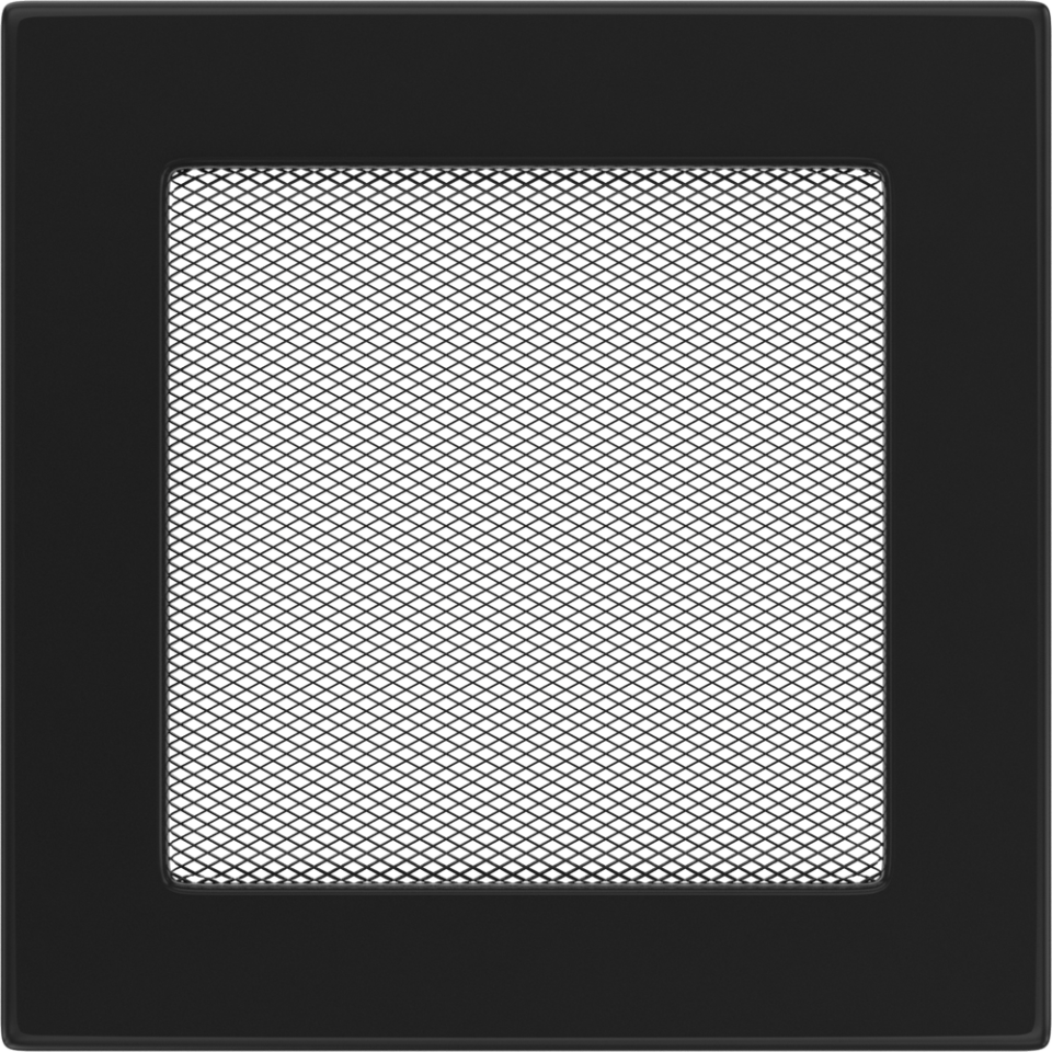 Камінна решітка чорна 17x17 Kratki - фото 1 - id-p717911723