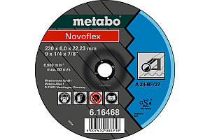 Круг для зачищення по сталі Metabo NOVOFLEX 125X6, 0X22, SF 27