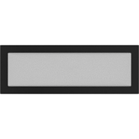 Камінна решітка чорна 17x49 Kratki