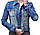 Жіноча джинсова куртка Crown Jeans модель 448 (NEX) Vintage denim collection, фото 8