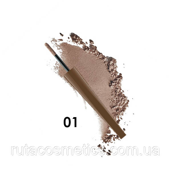 Powder cream brow пудра-крем для брів Parisa 1 (світло-коричневий)