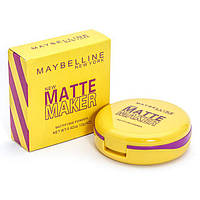 Компактная пудра двойная Maybelline Matte Maker