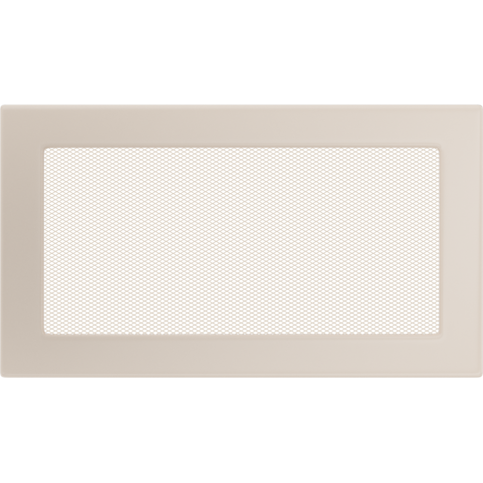 Камінна решітка  кремова 17x30 Kratki, фото 1