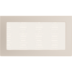 Камінна решітка  кремова 17x30 Kratki