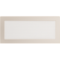 Камінна решітка кремова 17x37 Kratki