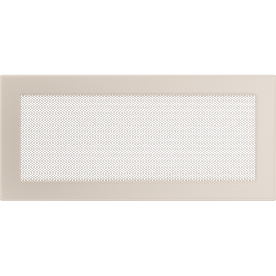 Камінна решітка кремова 17x37 Kratki - фото 1 - id-p717942842