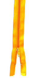 Спіральна блискавка Жовток 50см Тип 5 роз'ємна пластикова с одним бігунком