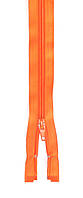 Молния спиральная Оранжевая 50см Тип 5 разъемная пластиковая