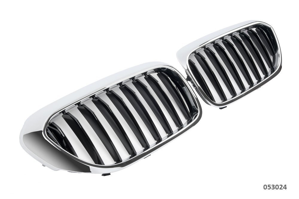 Решітки радіатора ніздрі BMW G30 (хром рамка)