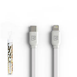 USB кабель Remax RC-037a Type C to Lightning 1m White