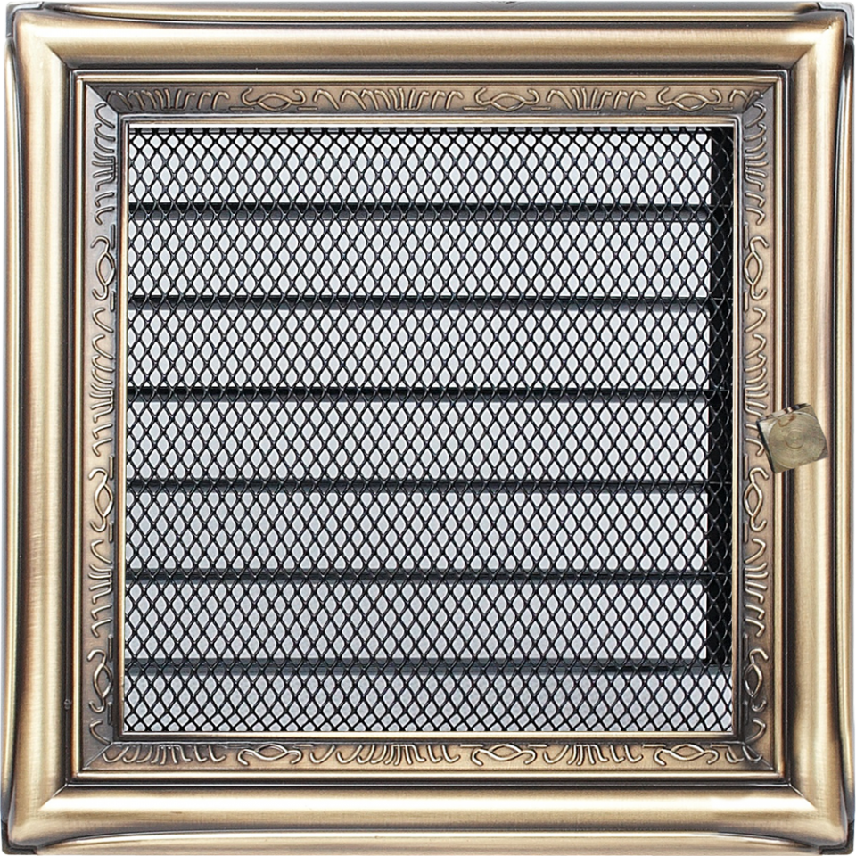 РЕШІТКА KRATKI РУСТИКАЛЬНА 17*17 ЖАЛЮЗІ, фото 1