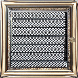 РЕШІТКА KRATKI  РУСТИКАЛЬНА 17*17 ЖАЛЮЗІ