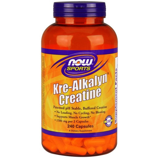 Купити Креатин NOW Kre-Alkalyn Creatine (240 кап) (102754) Фірмовий ...