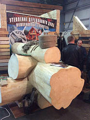 Виставка "Дерев'яне і заміське житлове будівництво" 2014 р.