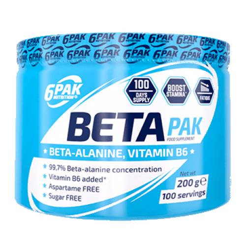 Передтренувальний комплекс 6PAK Nutrition Beta Pak 200 g