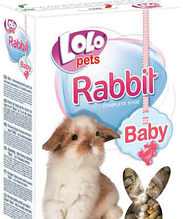 Корм для молодих кроликів Lolo Рets (Лоло Петс) Rabbit Baby (до 3 місяців) гранули, 400 г