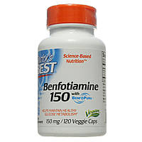 Бенфотиамин, Doctor's s Best, 150 мг, 120 капсул