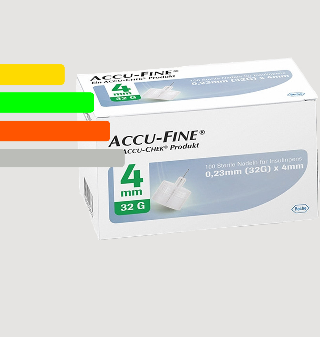 Інсулінові голки Accu - Fine 4mm 32G АккуФайн