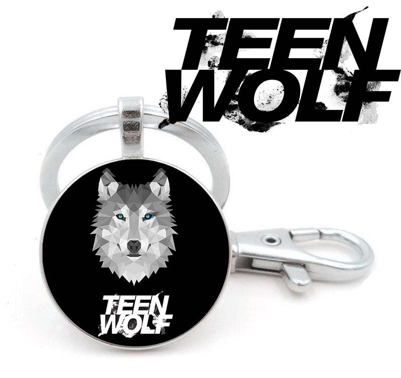 Брелок з вовком і логотипом Teen Wolf Вовченя