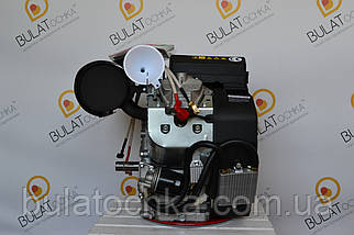 Двигун WEIMA WM2V78F-2цил. (вал конус і шпонка), бензин 20,0 л. с., фото 2