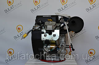 Двигун WEIMA WM2V78F-2цил. (вал конус і шпонка), бензин 20,0 л. с., фото 4