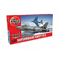 SUPERMARINE SWIFT F. R. MK5. Сборная модель военного самолета в масштабе 1/72. AIRFIX 04003