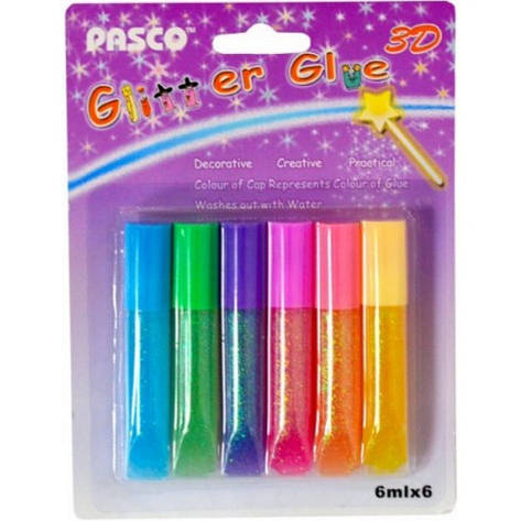 Клей із глітером Pasco Glitter Glue 3D, фото 1