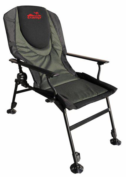 Рибальське крісло розкладне для відпочинку на природі зі спинкою та підлокотникамиTramp Chairman TRF-031