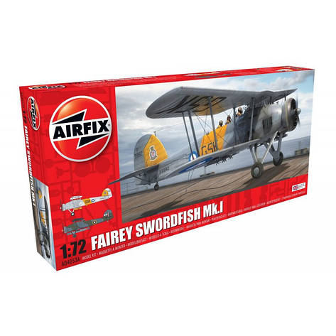 FAIREY SWORDFISH MK.I. 1/72 AIRFIX 04053, фото 1