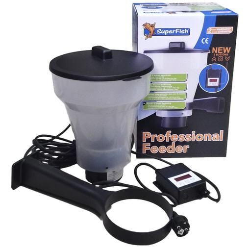 SuperFish Professional Automatic Feeder автоматична годівниця для риби в ставку