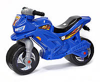 Дитячий мотоцикл-біговел (толокар каталка) Оріон 501 синій
