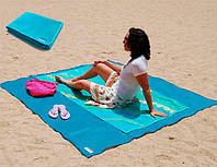 Пляжный коврик подстилка покрывало анти песок Sand Free Mat 200*200 см