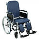 Інвалідний візок крісло OSD-YU-ITC з санітарним оснащенням для інвалідів літніх дорослих, фото 4