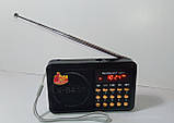 Радіоприймач NewKanon K011U, FM 87-108 Mhz, USB/microSD, mp3, акумулятор Li-Ion 800mAh BL-5C, фото 3