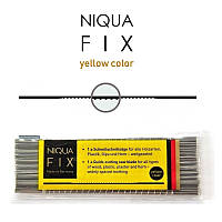 Пилки для лобзикового станка FIX Yellow N2/0, комплект 6 шт
