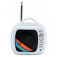 Радіоприймач WSTER WS-575, FM 87-108 Mhz, USB/microSD, mp3, акумулятор Li-Ion 1200mAh BL-5B