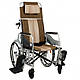 Інвалідна коляска крісло OSD-MOD-1-45 багатофункціональна з високою спинкою для інвалідів похилого віку, фото 3
