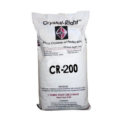 Crystal Right CR-200 фільтрувальний матеріал для зниження вмісту марганцю, заліза, солей жорсткості (28,3 л), фото 1