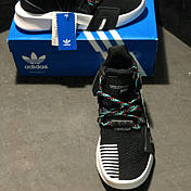 Кросівки Adidas EQT Support Bask Adv Core Black Sub Green ААА+, фото 3