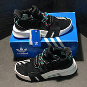 Кросівки Adidas EQT Support Bask Adv Core Black Sub Green ААА+, фото 2