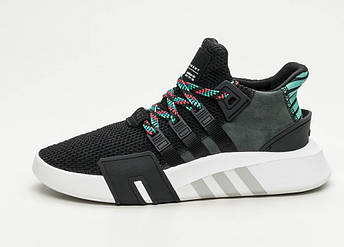 Кросівки Adidas EQT Support Bask Adv Core Black Sub Green ААА+, фото 2