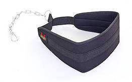 Пояс для обтяжень Dipping Belt VALEO TA-4422 (шир-17 см, довжина 92 см, з ланцюгом)