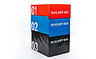 Бокс пліометричний м'який (1 шт.) FI-5334-1 SOFT PLYOMETRIC BOXES (EPE, PVC,р-р 70х70х30 см, червоний), фото 6