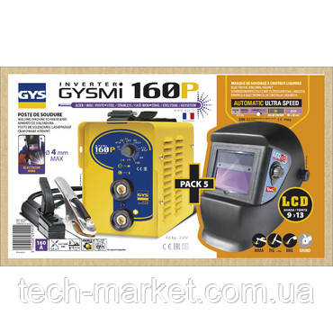 Зварювальний інвертор GYS Gysmi 160 P, фото 1