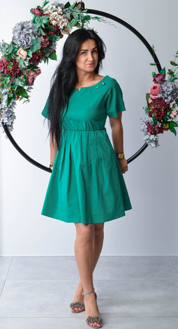 Стильна літня молодіжна сукня розміри 44-46, 48-50, фото 1