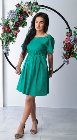 Стильна літня молодіжна сукня розміри 44-46, 48-50, фото 2